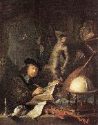 DOU, Gerrit, Painter in his Studio dafg